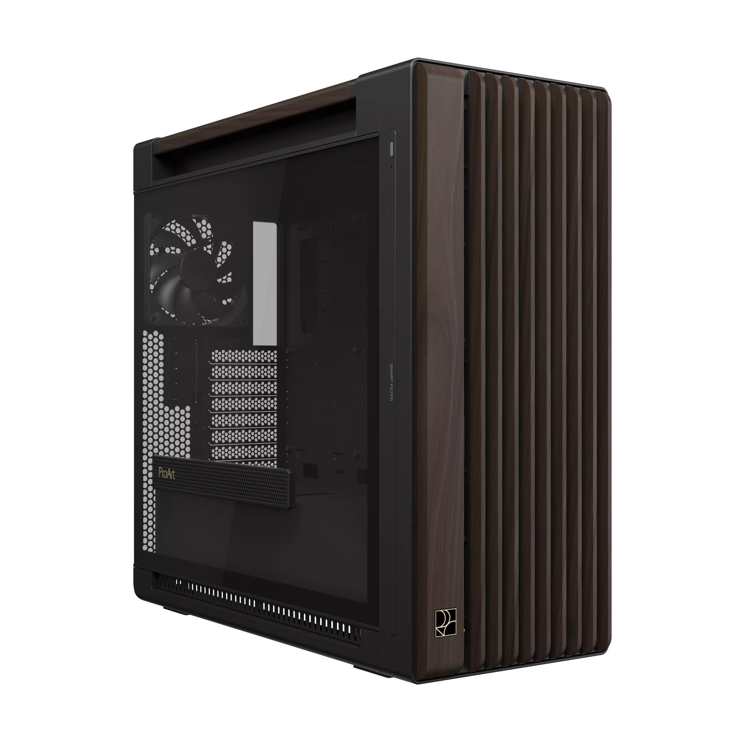 Asus Proart Pa602 Walnut Wood TG - Gehäuse - Miditower - Braun - Gehaeuse