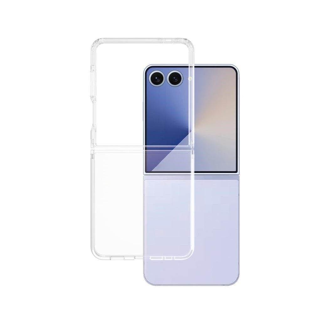 Care by Panzerglass Flagship Case Transparent Urban Combat w. Clear Frame Samsung Galaxy Z Flip7 - Handys Cover Cases
