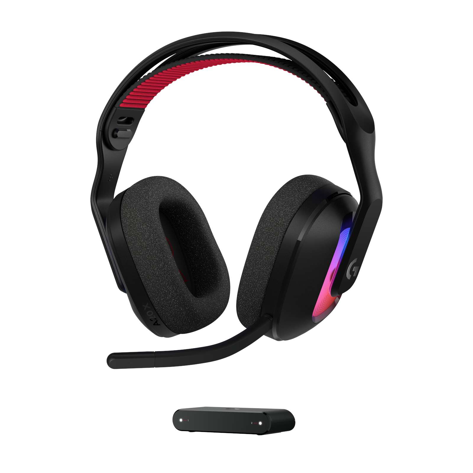 Kopfhörer - Logitech G Astro A20 X Gaming-headset Mit Playsync Multi Base - Für PC / Playstation / Xbox - Schwarz - Kopfhoerer/headsets