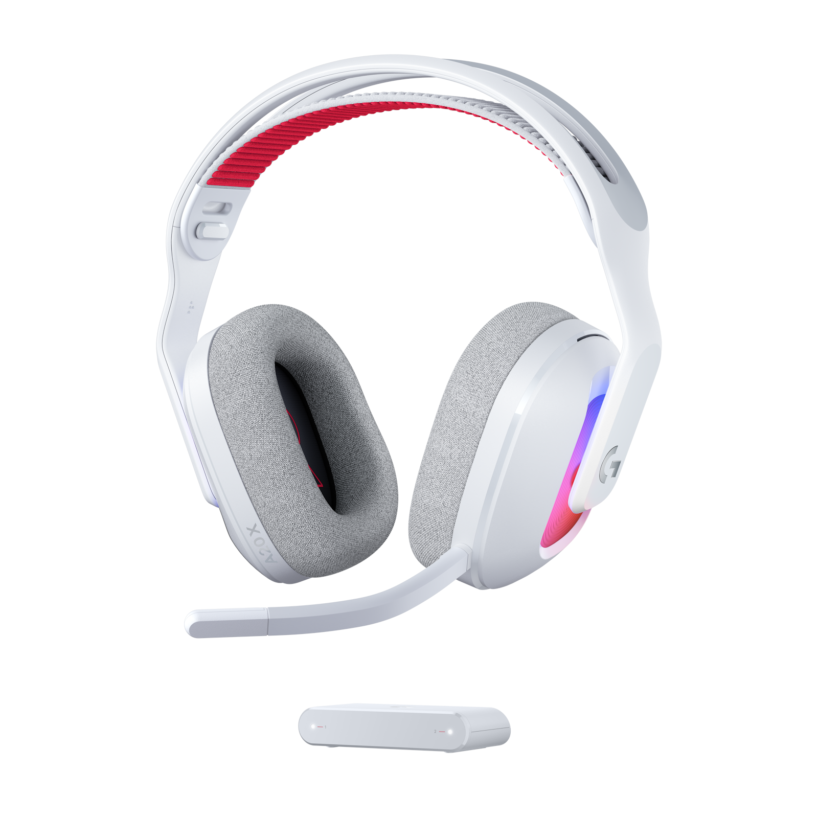 Kopfhörer - Logitech G Astro A20 X Gaming-headset Mit Playsync Multi Base - Für PC / Playstation / Xbox - Weiß - Kopfhoerer/headsets 939-002253