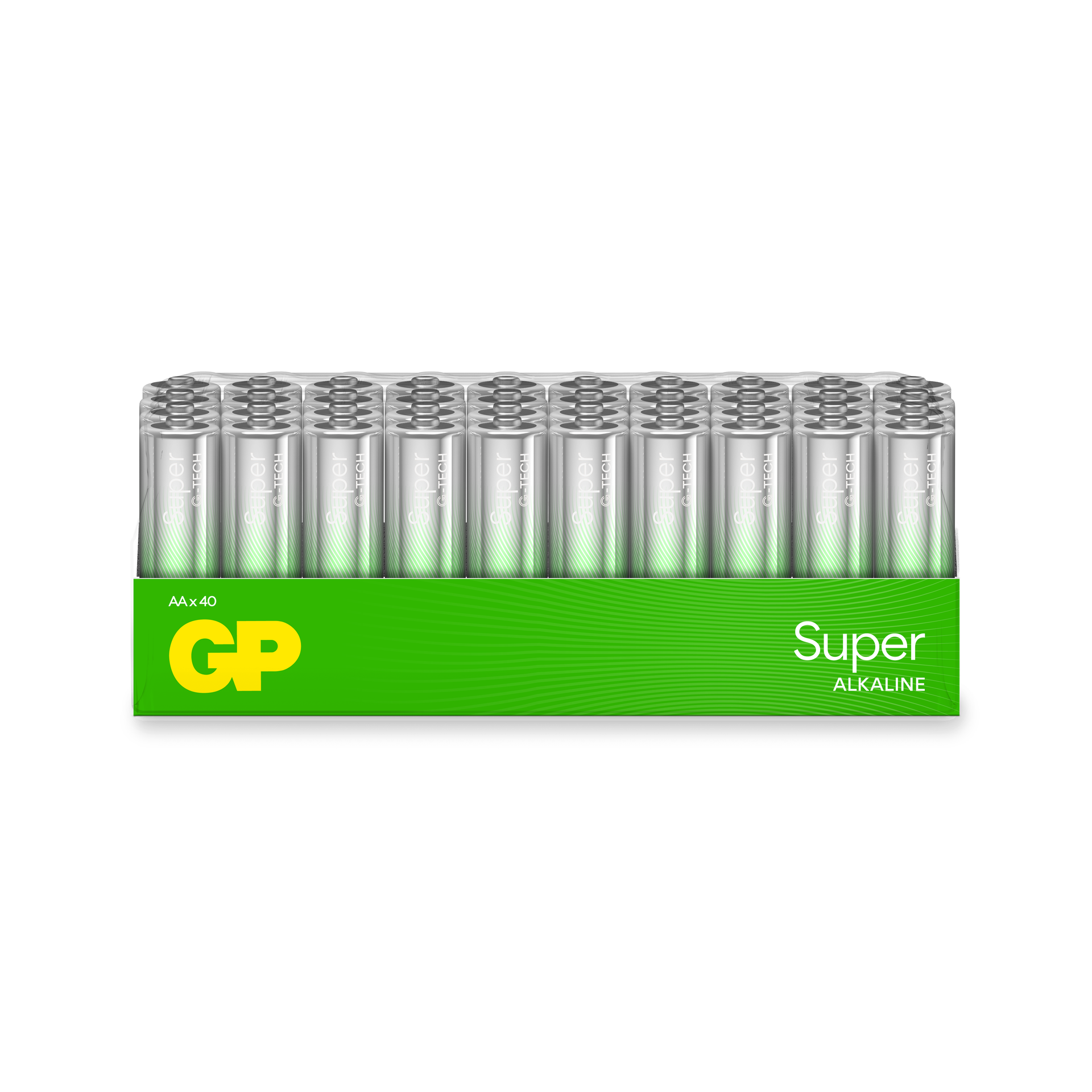 GP Super Battery - 40 x AA / Lr06 - Alkaline - Batterien Und Akkus