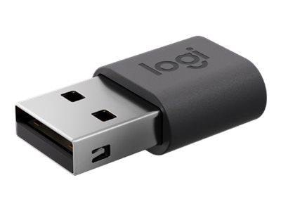 Logitech - Usb Adapter - Usb to 24 Pin Usb-c - Usb Kabel Schwarz 956-000169