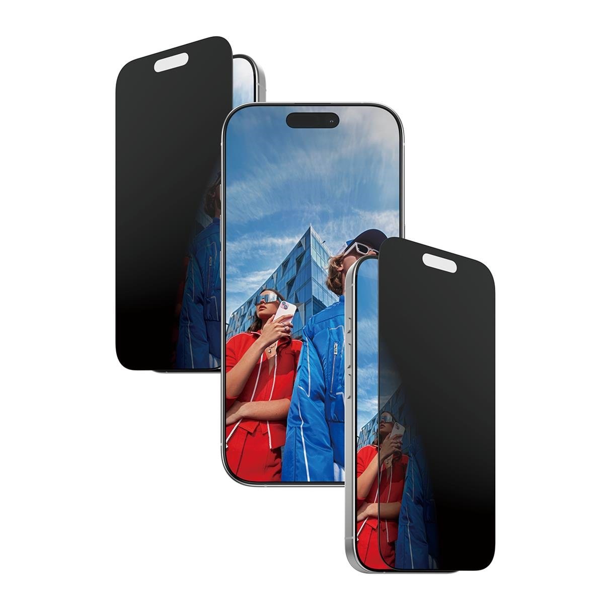 Panzerglass 2-way Privacy Screen Protector Iphone 17 | Iphone 16 Pro | Ultra-wide Fit w. Easyaligner - Handys Schutzfolie Pg93414