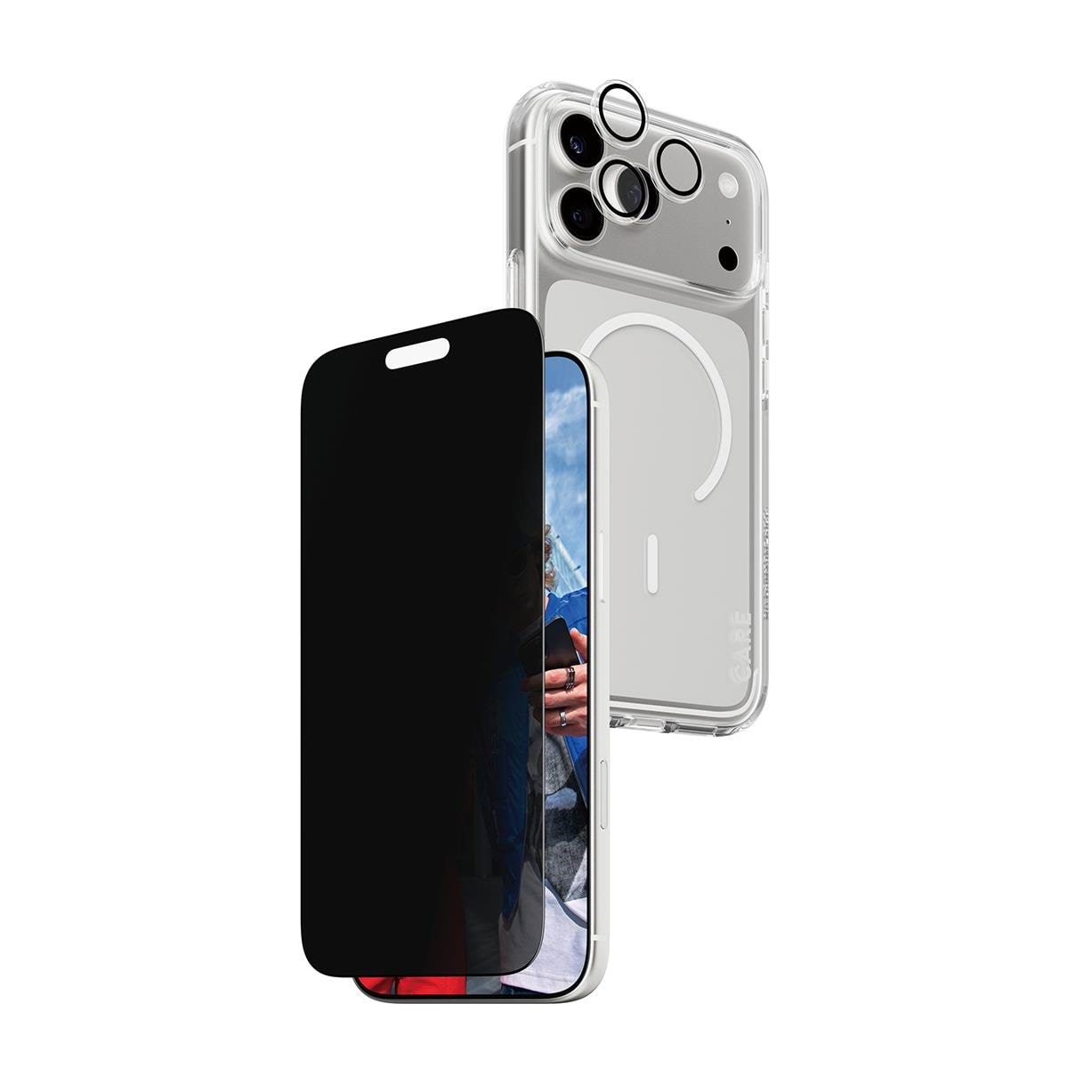 Panzerglass 3-in-1 Flagship Privacy Bundle Iphone 17 Pro Max - Handys Cover Cases Cr34911