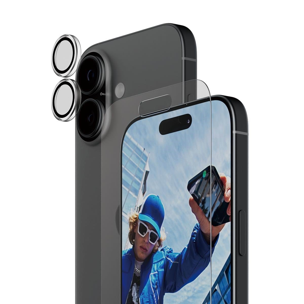 Panzerglass 2-in-1 Classic Bundle Iphone 17 w. Fastfit In-a-box - Handys Schutzfolie Pg82398