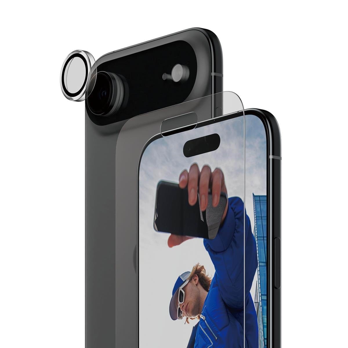 Panzerglass 2-in-1 Classic Bundle Iphone Air w. Fastfit In-a-box - Handys Schutzfolie
