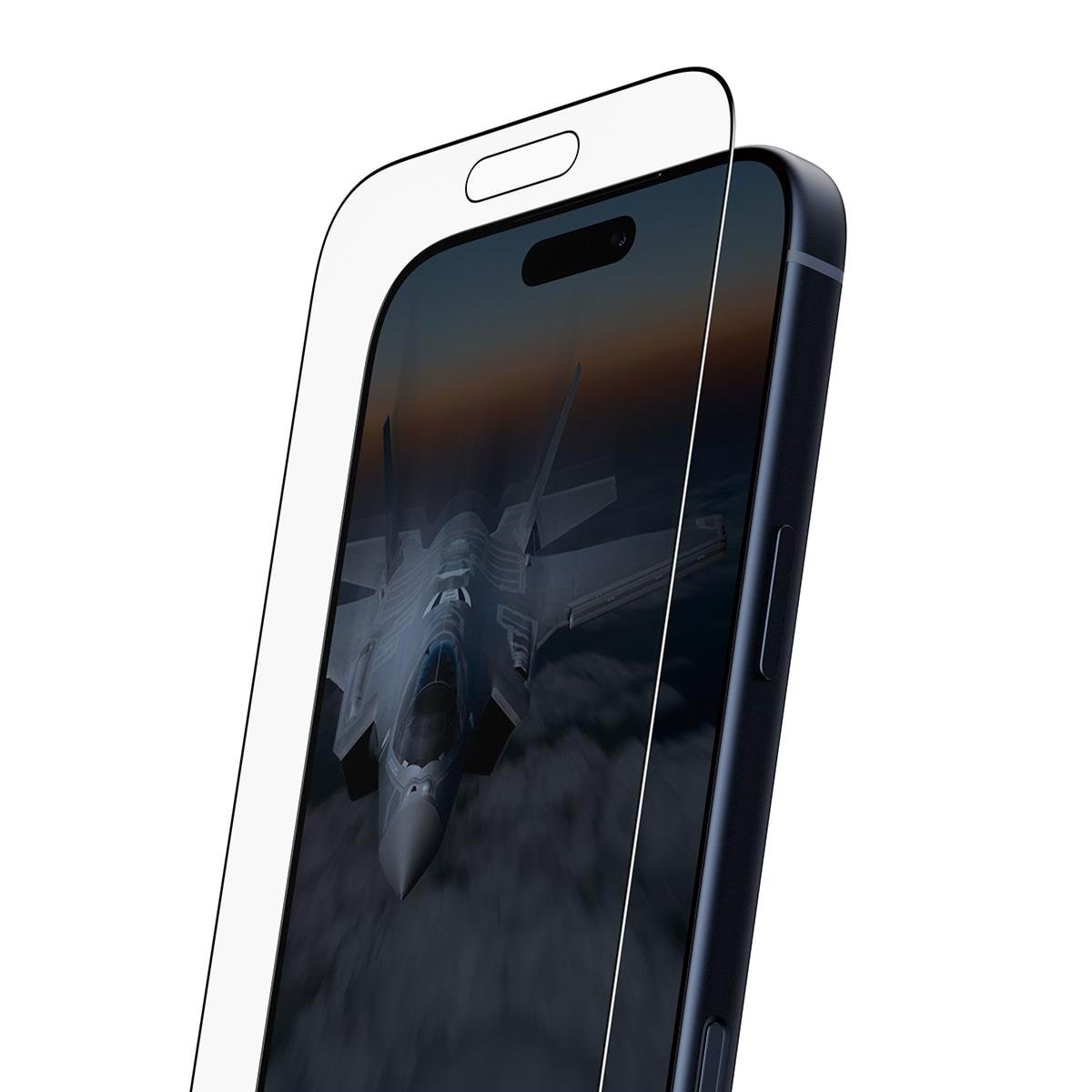 Panzerglass Stealth Screen Protector w. Black Frame Iphone 17 Pro Max | Ultra-wide Fit w. Fastfit In-a-box - Handys Schutzfolie Pg63734