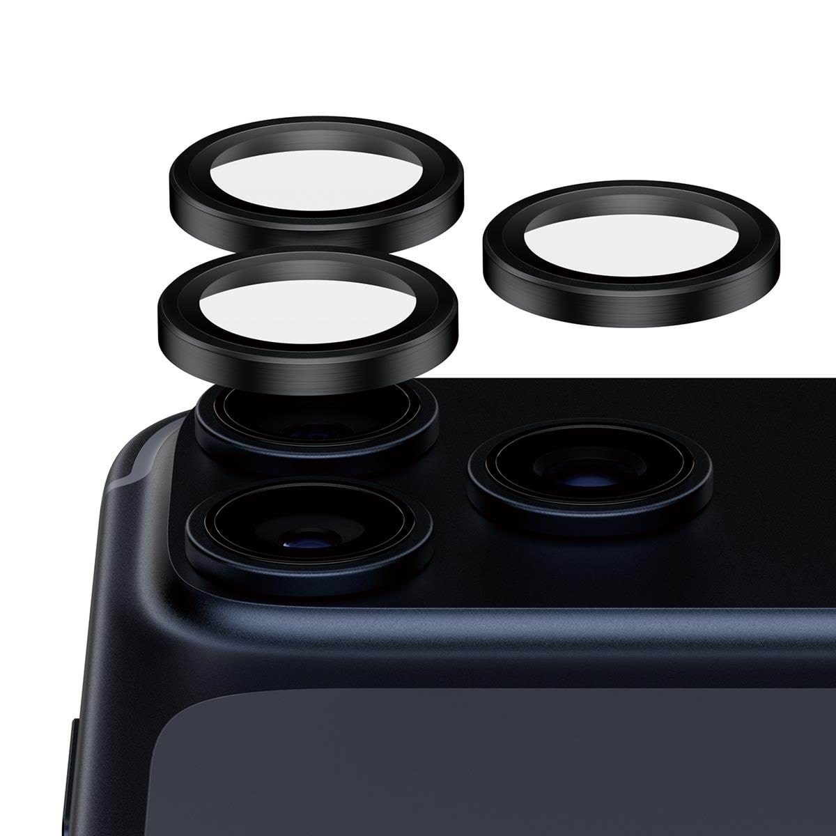 Panzerglass Hoops Ceramic II Camera Lens Protector Iphone 17 Pro | Iphone 17 Pro Max | Iphone 16 Pro | 16 Pro Max - Handys Schutzfolie Pg63347
