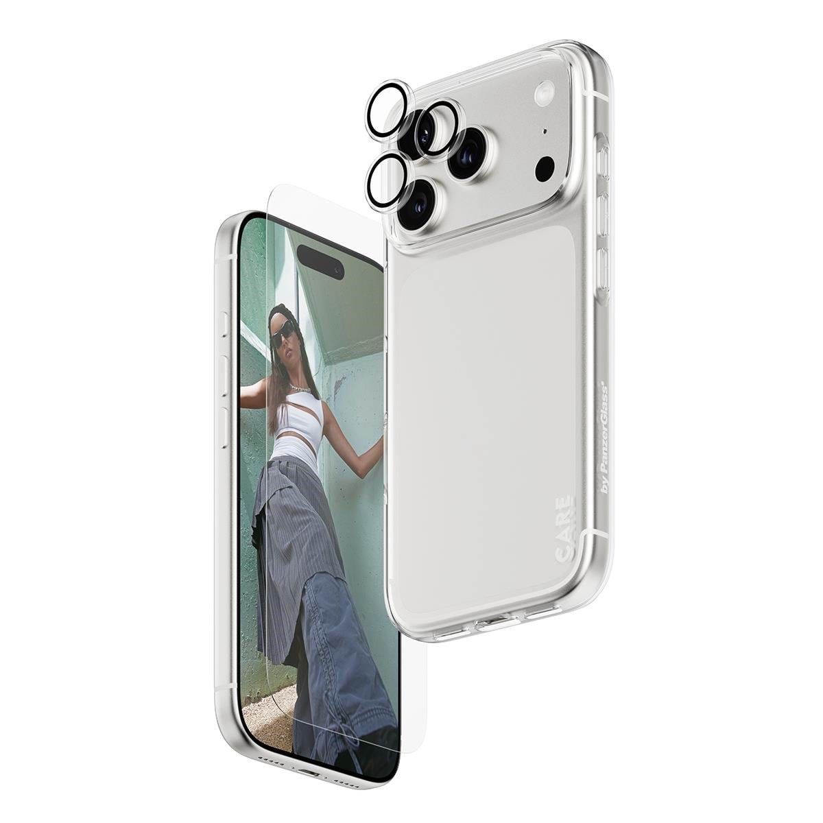Safe by Panzerglass 3-in-1 Fashionable Combo Bundle Iphone 17 Pro - Handys Schutzfolie Cr40572