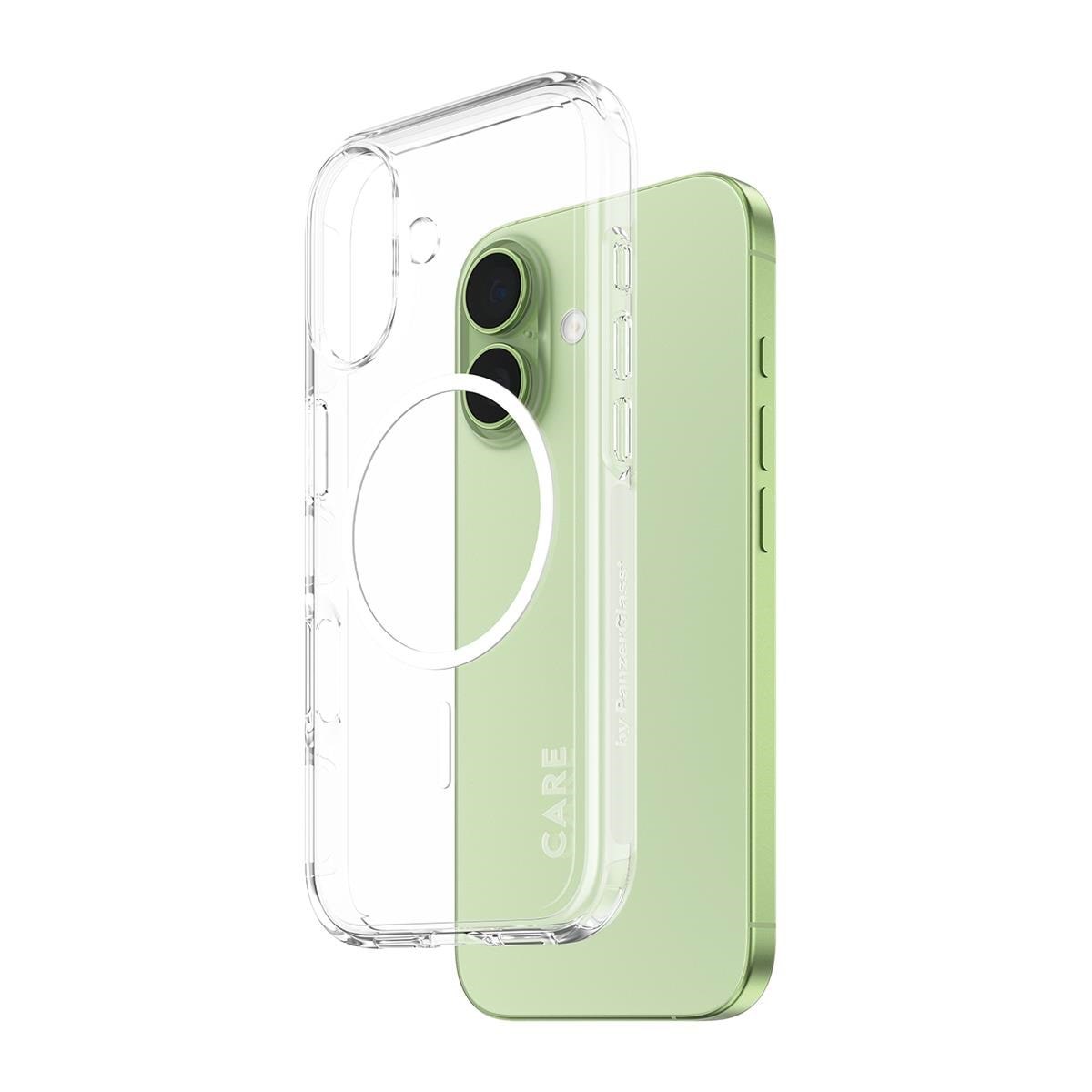Care by Panzerglass Flagship Case Transparent Urban Explorer w. White Magsafe Iphone 17 - Handys Cover Cases