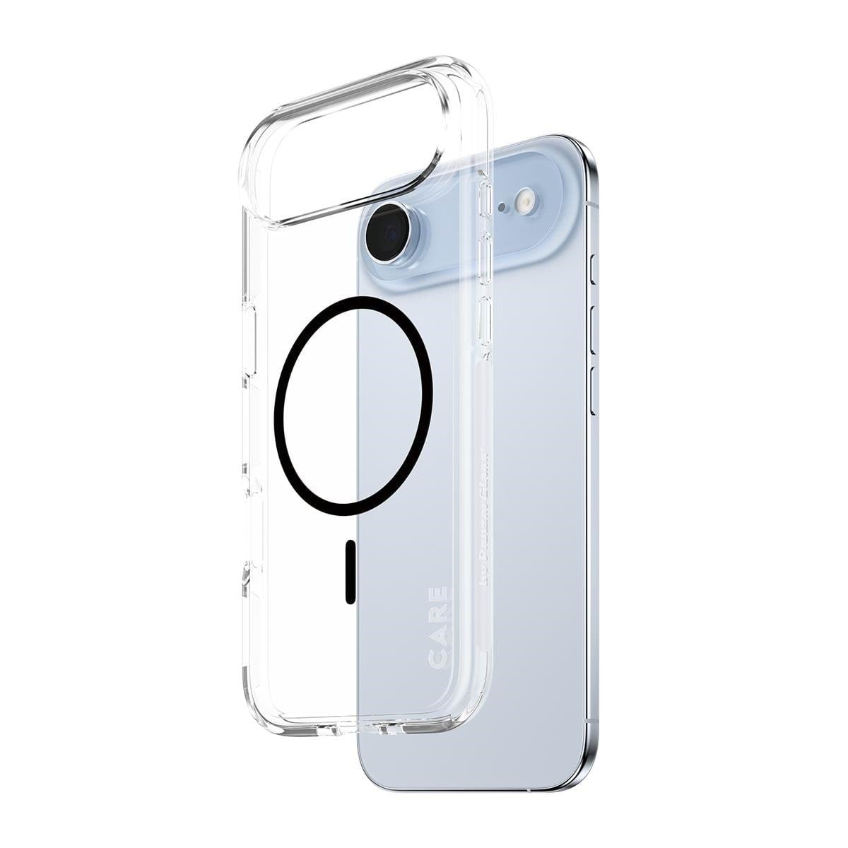 Care by Panzerglass Flagship Case Transparent Urban Explorer w. Black Magsafe Iphone Air - Handys Cover Cases Cr24741