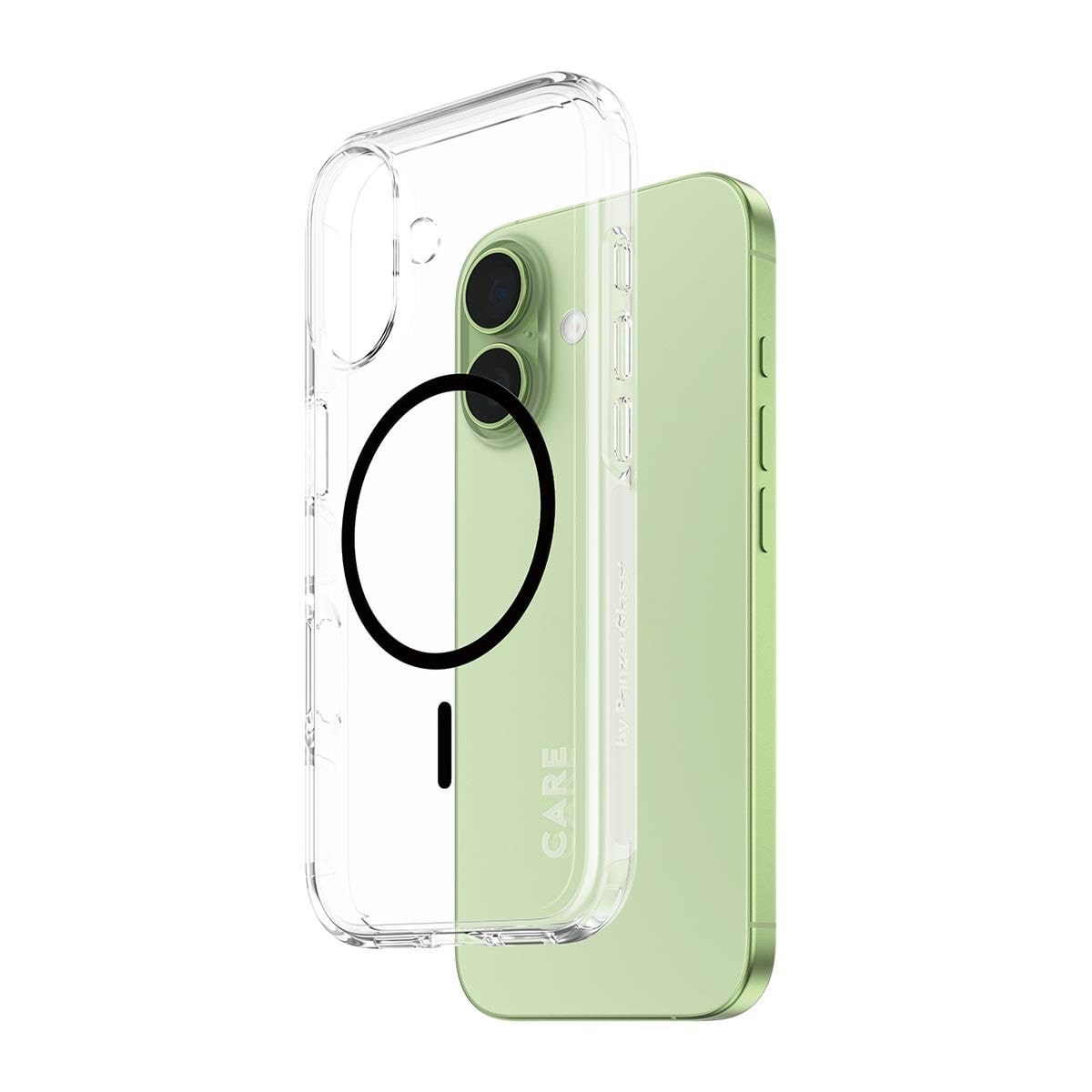Care by Panzerglass Flagship Case Transparent Urban Explorer w. Black Magsafe Iphone 17 - Handys Cover Cases