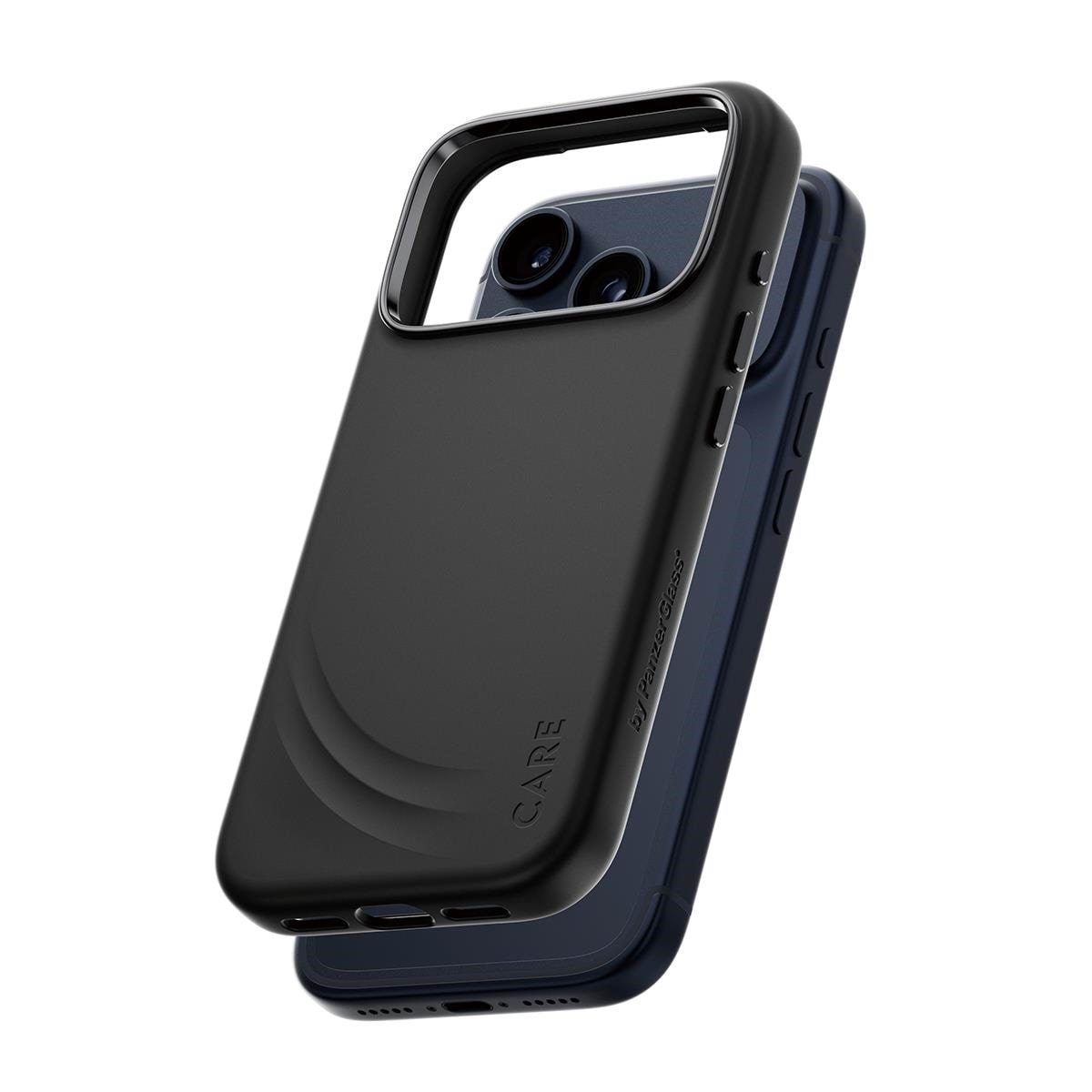 Care by Panzerglass Feature Flow Case Black w. Magsafe Iphone 17 Pro - Handys Cover Cases