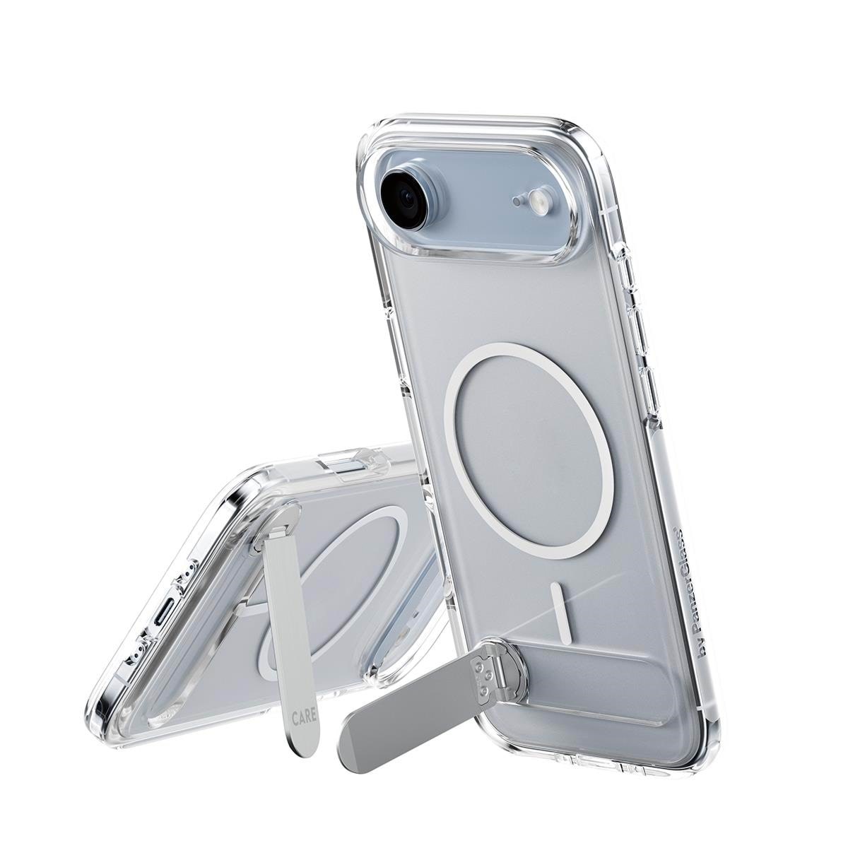 Care by Panzerglass Feature Case Transparent w. Kickstand & Magsafe Iphone Air - Handys Cover Cases Cr70579