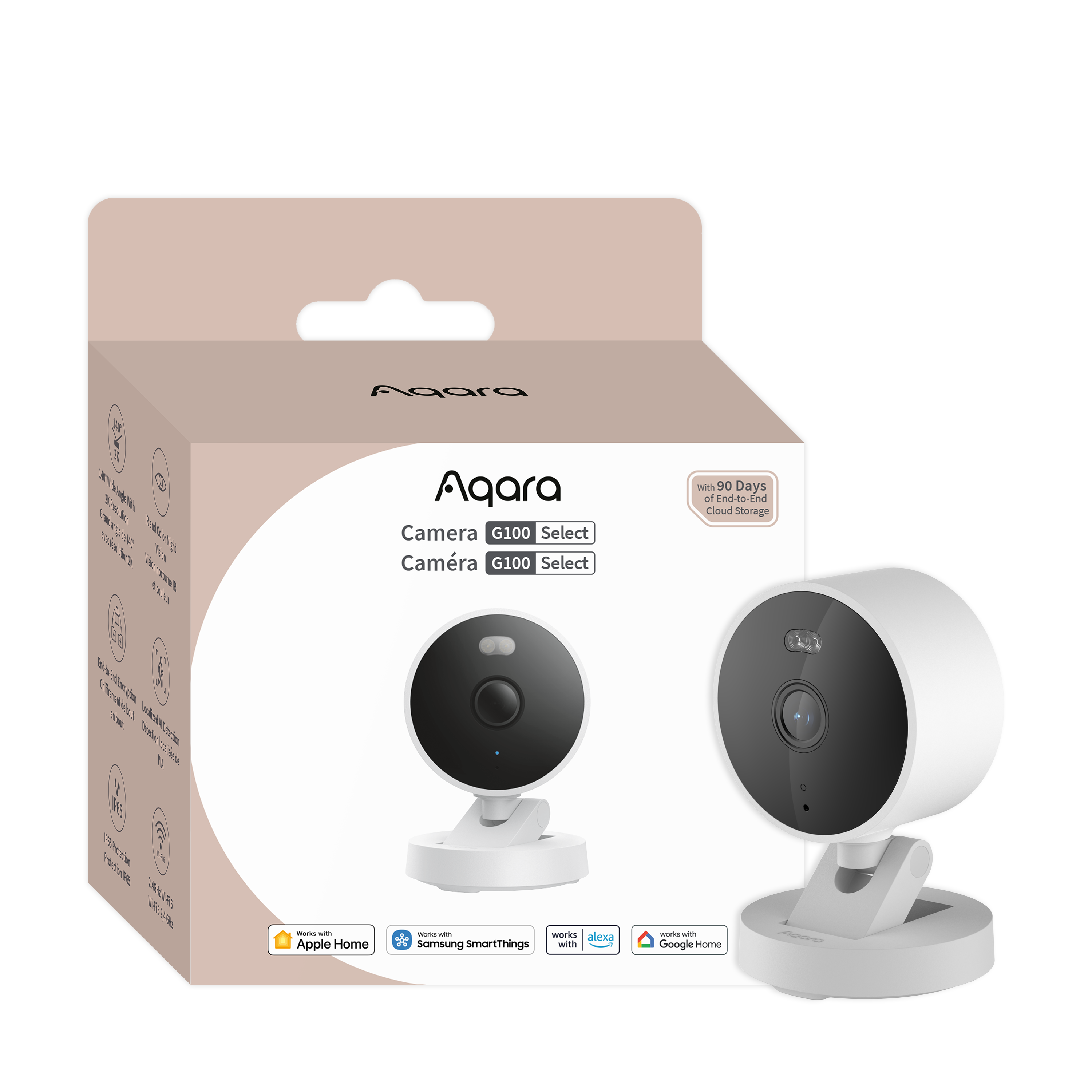 Aqara Camera G100 Select White - Smart Home Ch-c08d-w