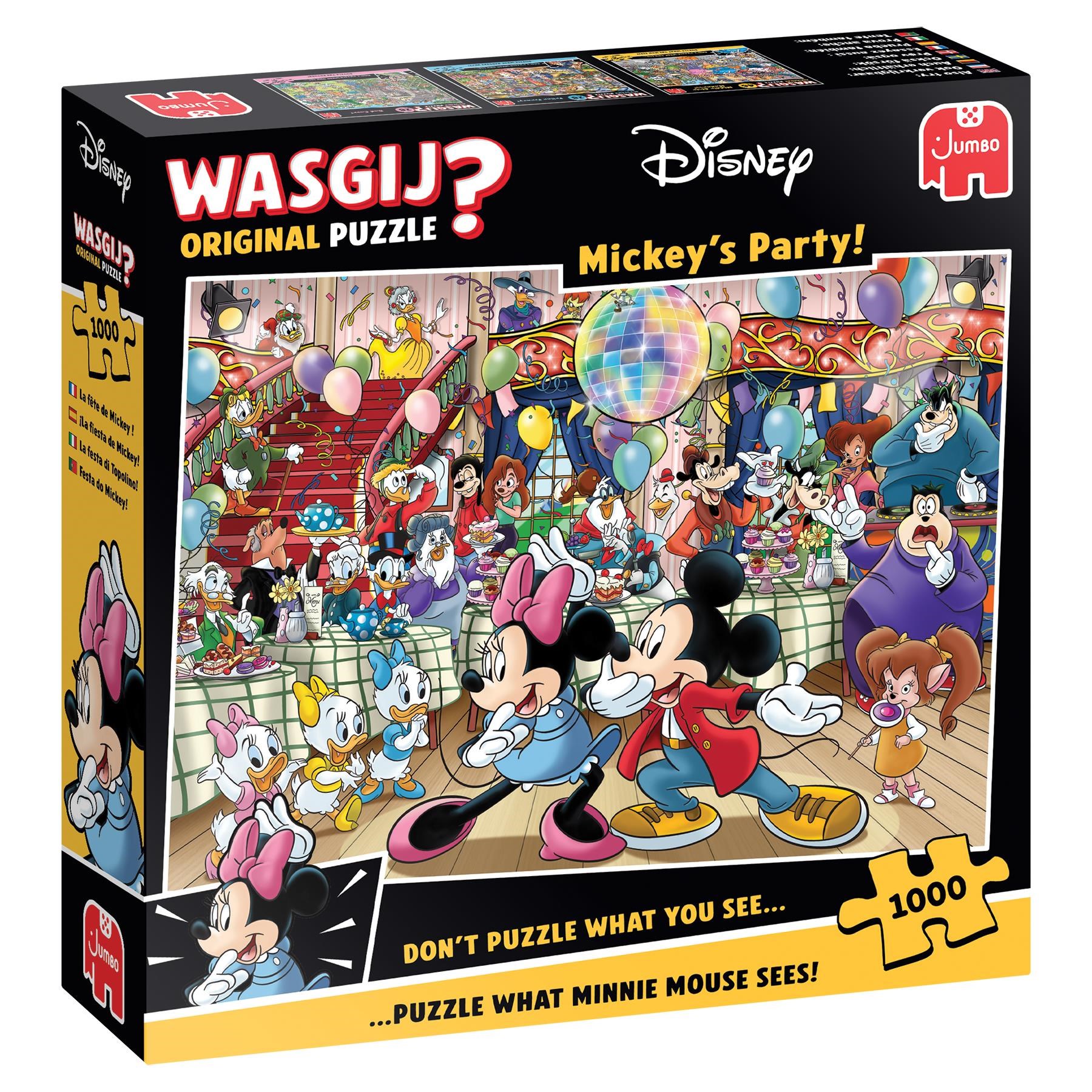 Wasgij Orginal - Mickey's Party! (1000) - Puzzle