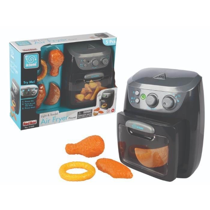 Red Box Air Fryer Med Lys & Lyd - Spielkueche Zubehoer
