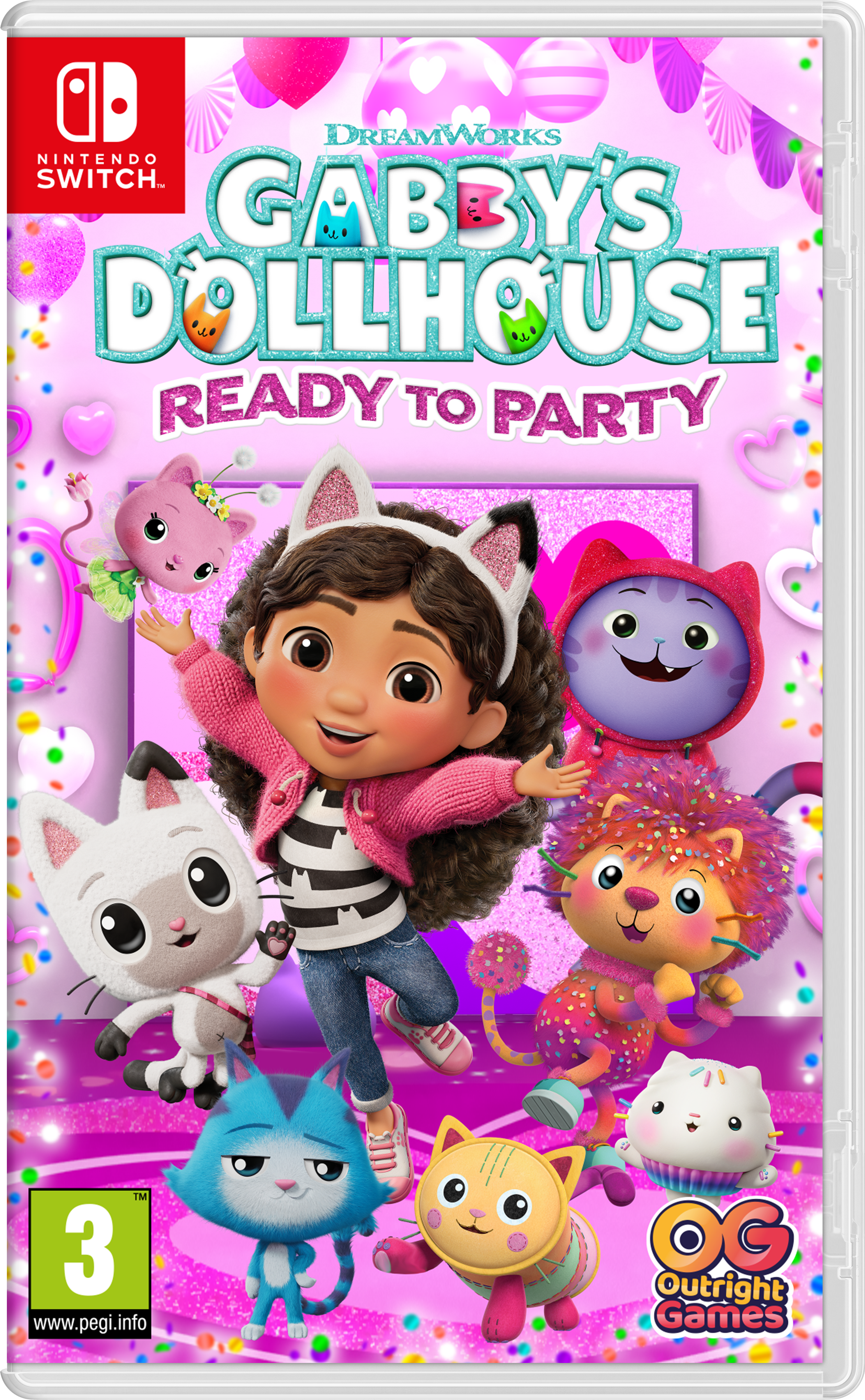 Gabby's Dollhouse: Ready to Party - Nintendo Switch - Abenteuer - Pegi 3 - Spiele
