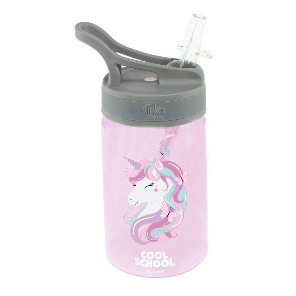 Tinka Drinking Bottle Unicorn Rosa Cool School - Schul Zubehoer