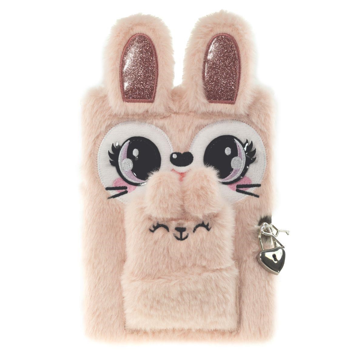Tinka Diary Plush Bunny M/mini Notebook - Schul Zubehoer 8-802179