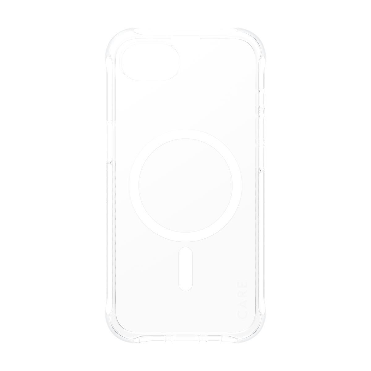 Care by Panzerglass Samba Case Transparent w. White Qi Compatible Iphone 17e | 16e - Handys Cover Cases