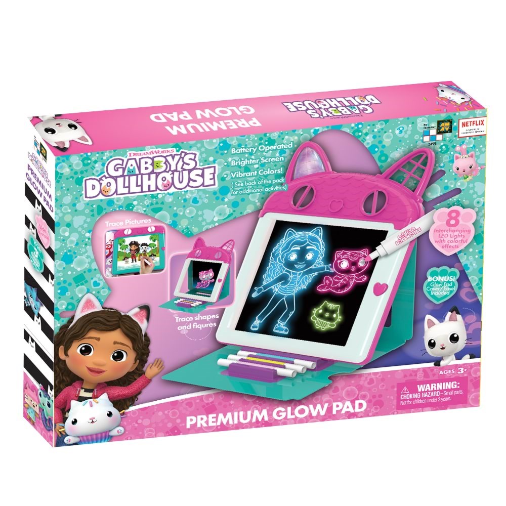 Original Glow Pad Gabby's Dollhouse Premium Glow Pad - Kreativ Spiele