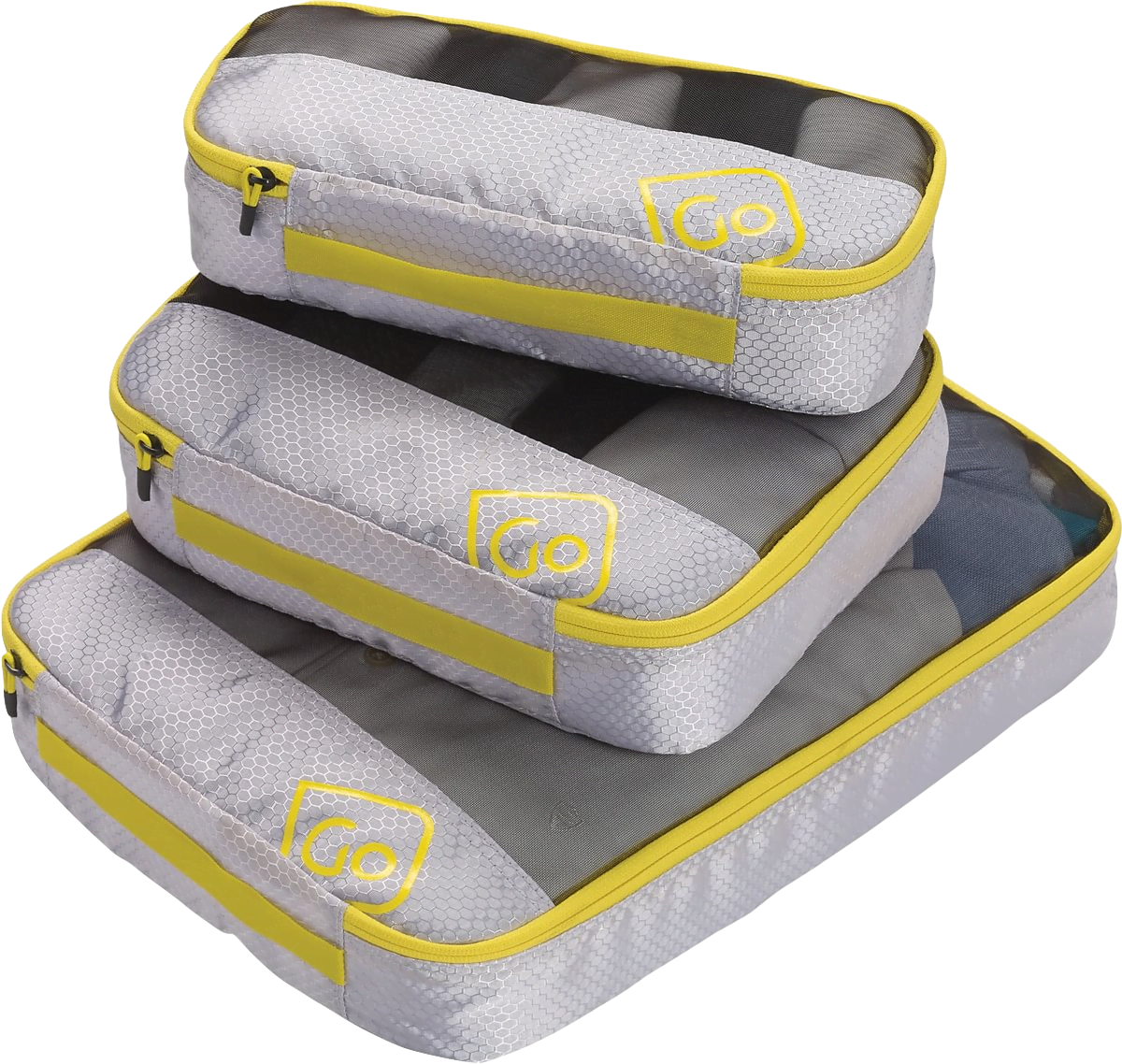 Go Travel Dreifache Packwürfel - Freizeit Reisen
