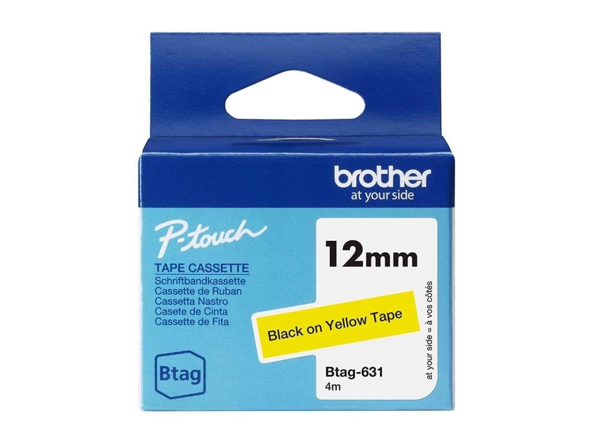 Brother Btag-631 - Label Tape - 1 Cassette(s) - Roll (1.2 cm x 4 m) - Papier Fotopapier Und Etiketten Btag631
