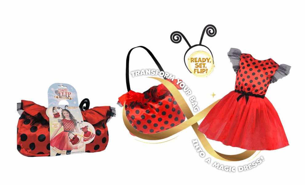 Magic Flip Ladybug 110 - 116 cm - Rollenspiele