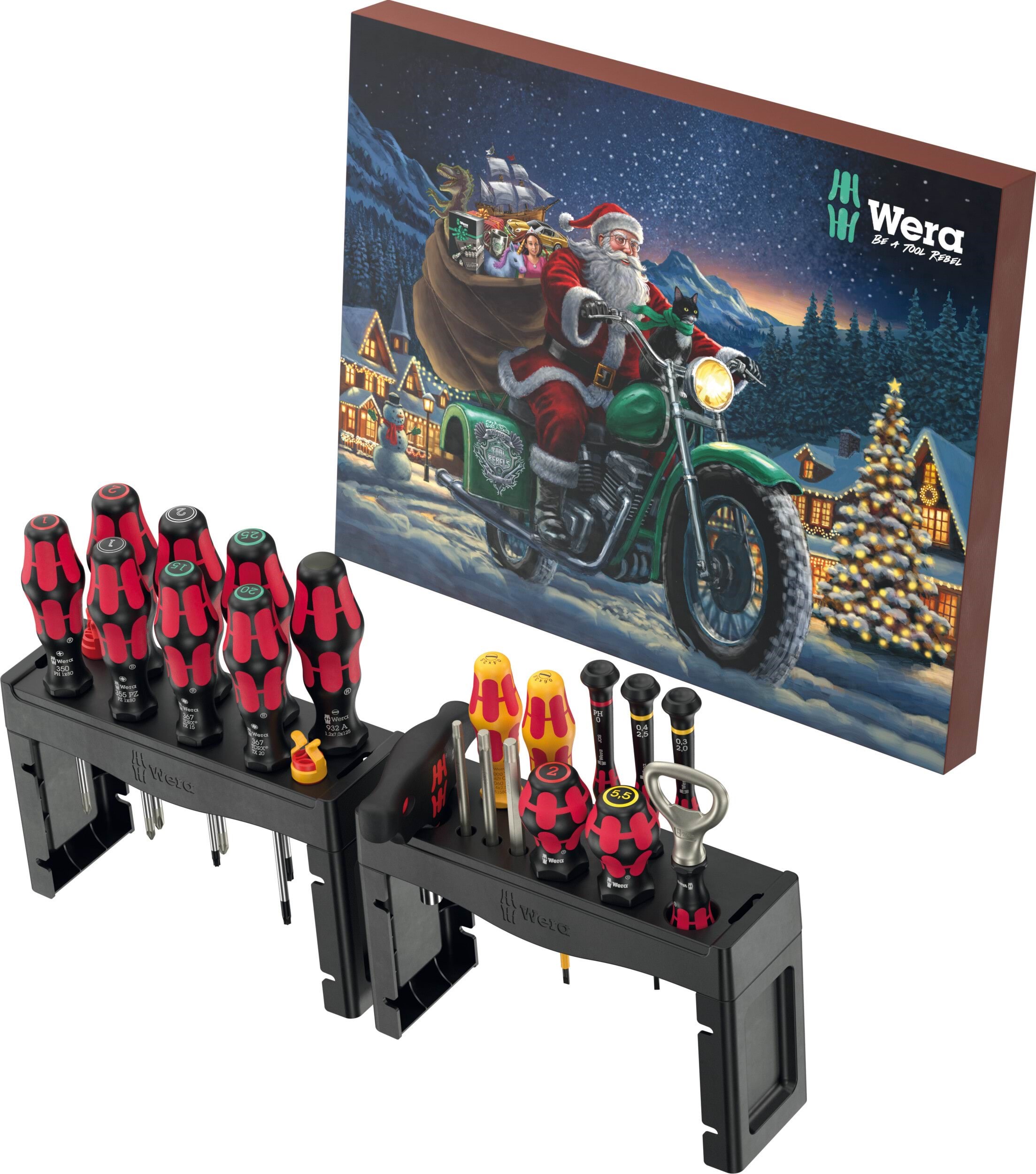 Wera Adventskalender 2025, 28?Teilig