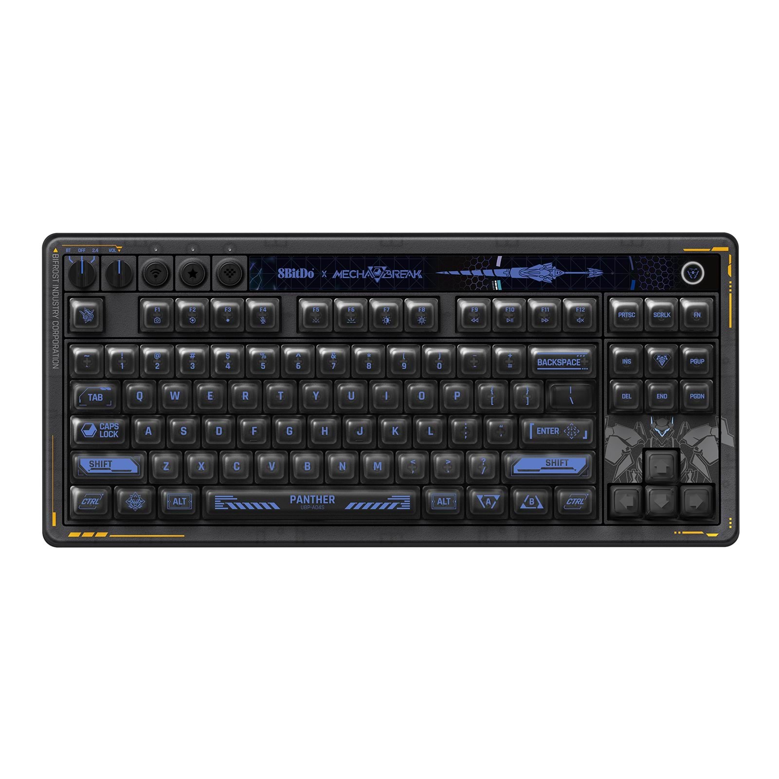 8bitdo Mechanical Keyboard - Mecha Break Edition - Ansi - Englisch (US) - Tastaturen Ret00622