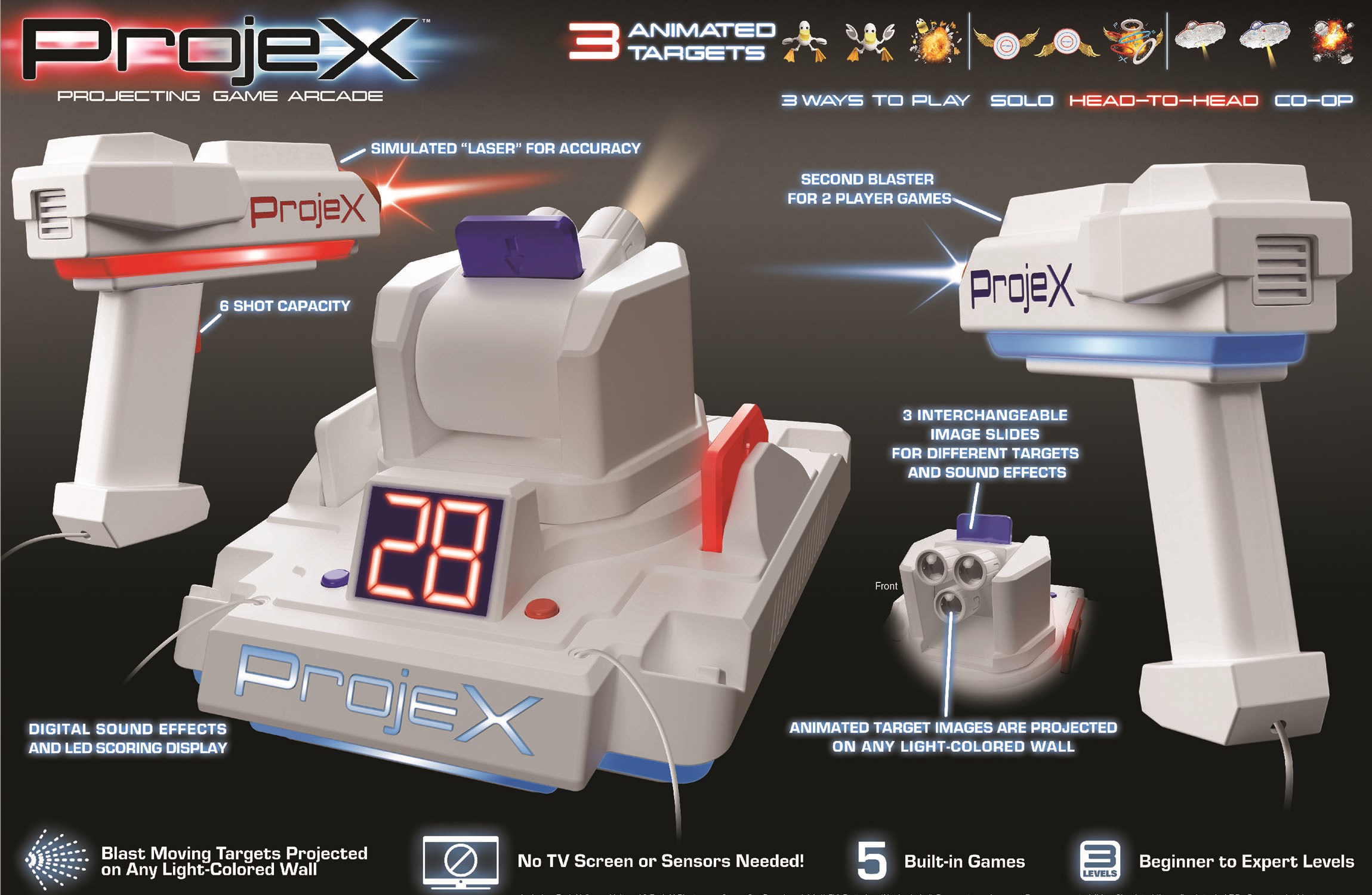 Projex Animated Two Players - Brettspiele 70126