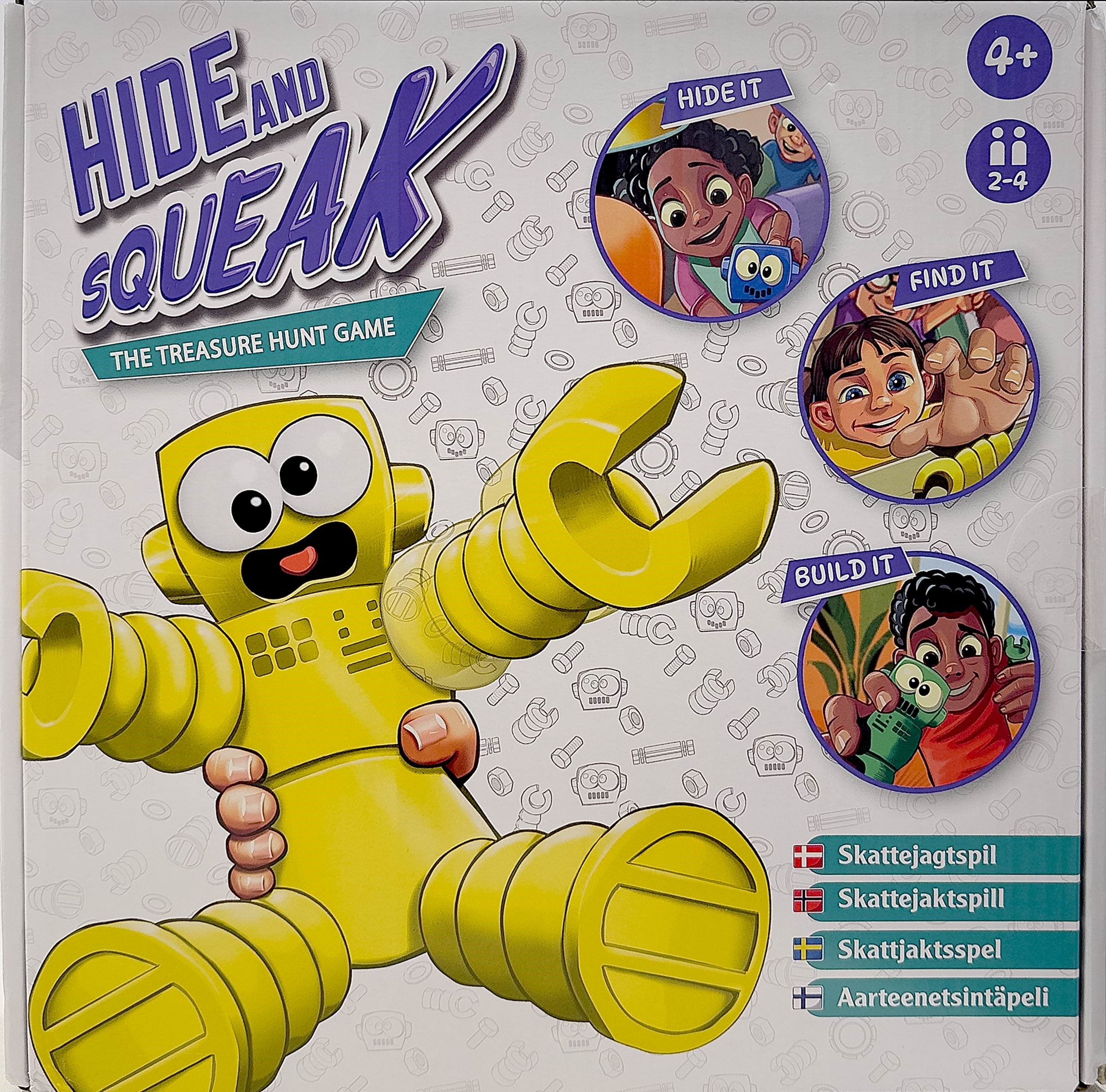 Liniex Hide And Squeak Robot Game - Brettspiele