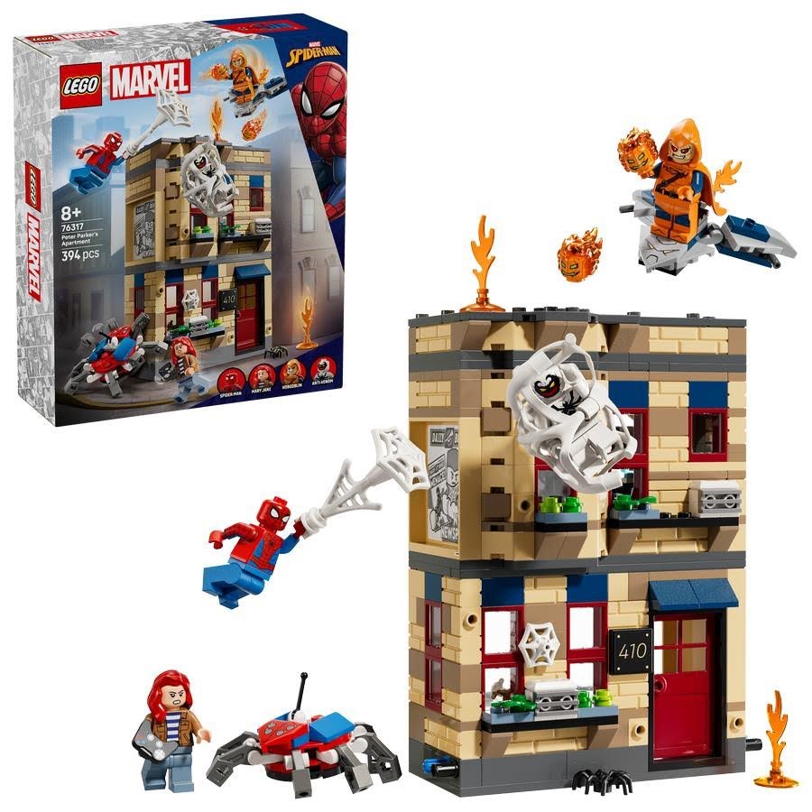 Lego Super Heroes 76317 Peter Parkers Wohnung