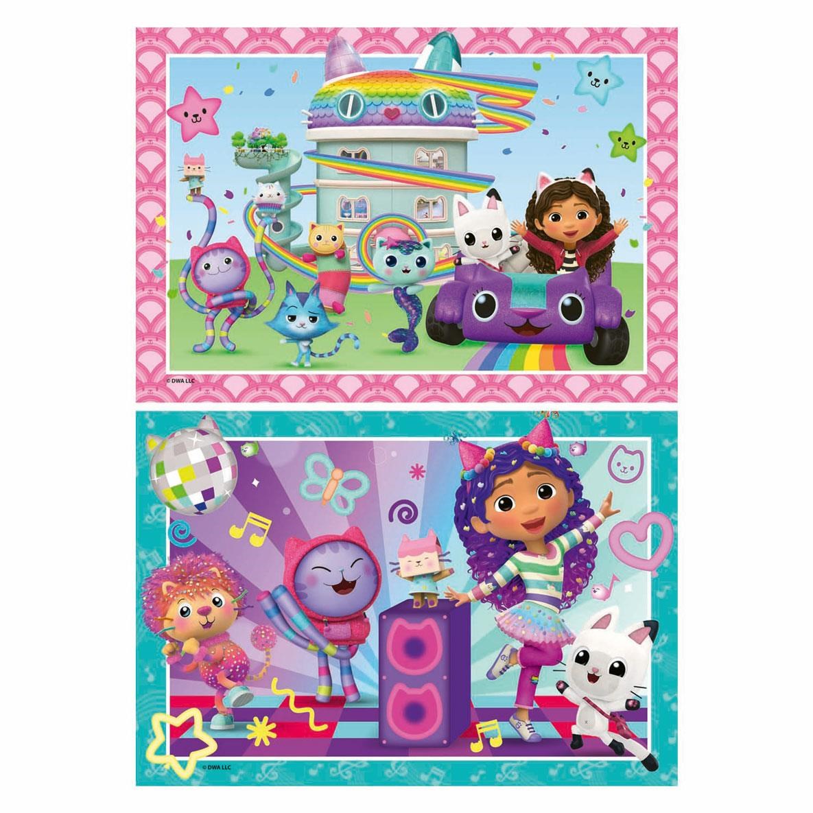Ravensburger Jigsaw Puzzle Gabby's Dollhouse 2x24 Pcs. 2D Puzzles