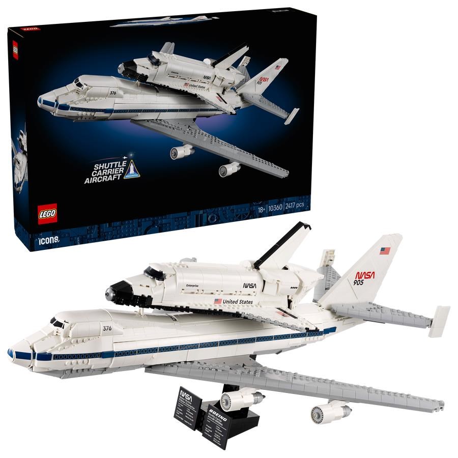 Lego Icons 10360 Spaceshuttle-transport-jumbo