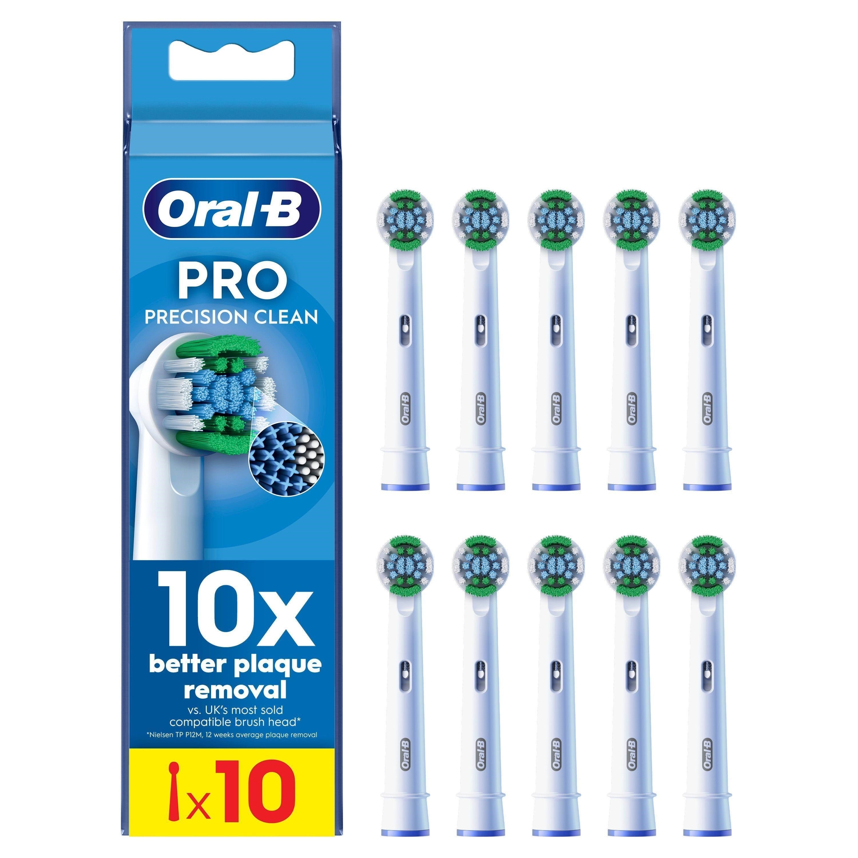 Oral-b Bürstenköpfe Precision Clean 10 Pcs - Elektrische Zahnbuersten 8006540894521