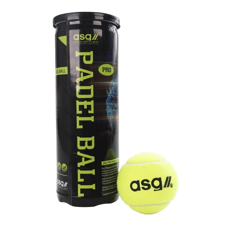 Asg Padel Balls 3-pack - Sport Fitness