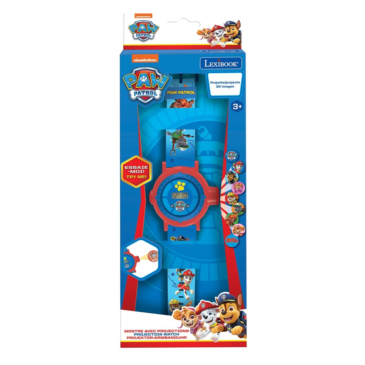 Lexibook Paw Patrol Digital Projection Watch With 20 Images to Project - Musik