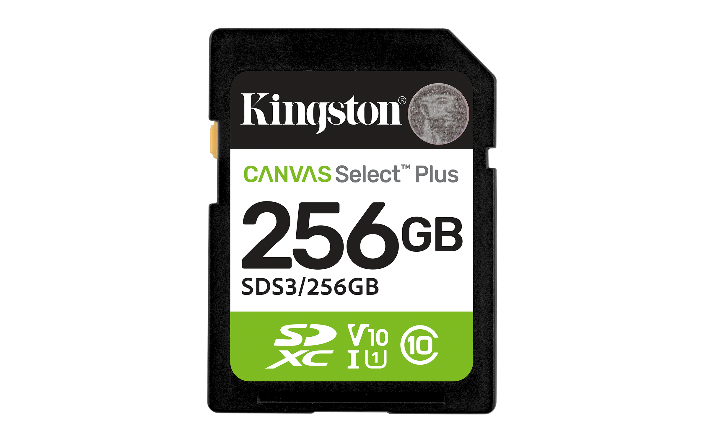 Kingston Canvas Select Plus Gen3 Sdxc - 150mb/s - 256gb - Speicherkarten Sds3/256gb