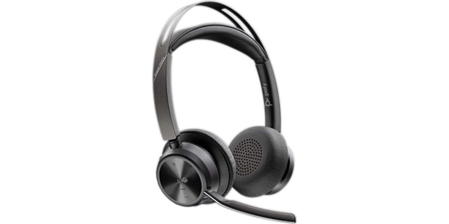 Kopfhörer - HP Poly Voyager Focus 2-m Usb-c-c Headset Usb-c/a Adapter Charging Stand - Kopfhoerer/headsets
