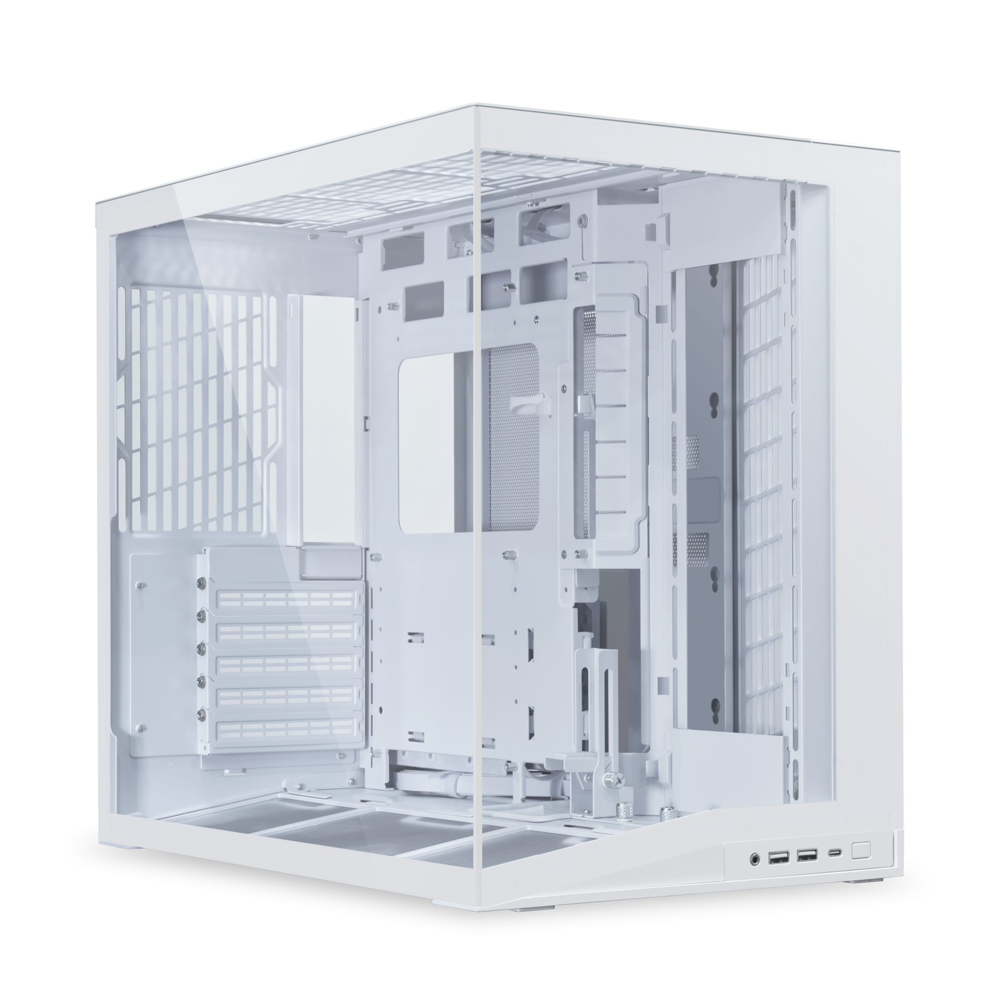 Lian Li O11d Mini V2 White - Gehäuse - Miditower - Weiß - Gehaeuse G99.O11dmiv2w.00