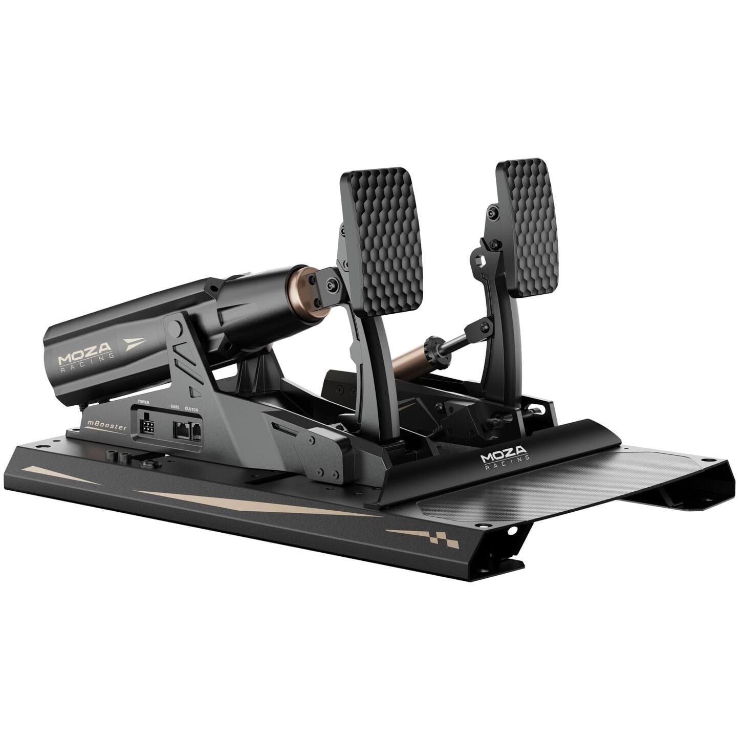 Moza Racing Mbooster Active Pedal Bundle + Crp2 Throttle - Wired Pedals - PC - Gaming Zubehoer Rs082