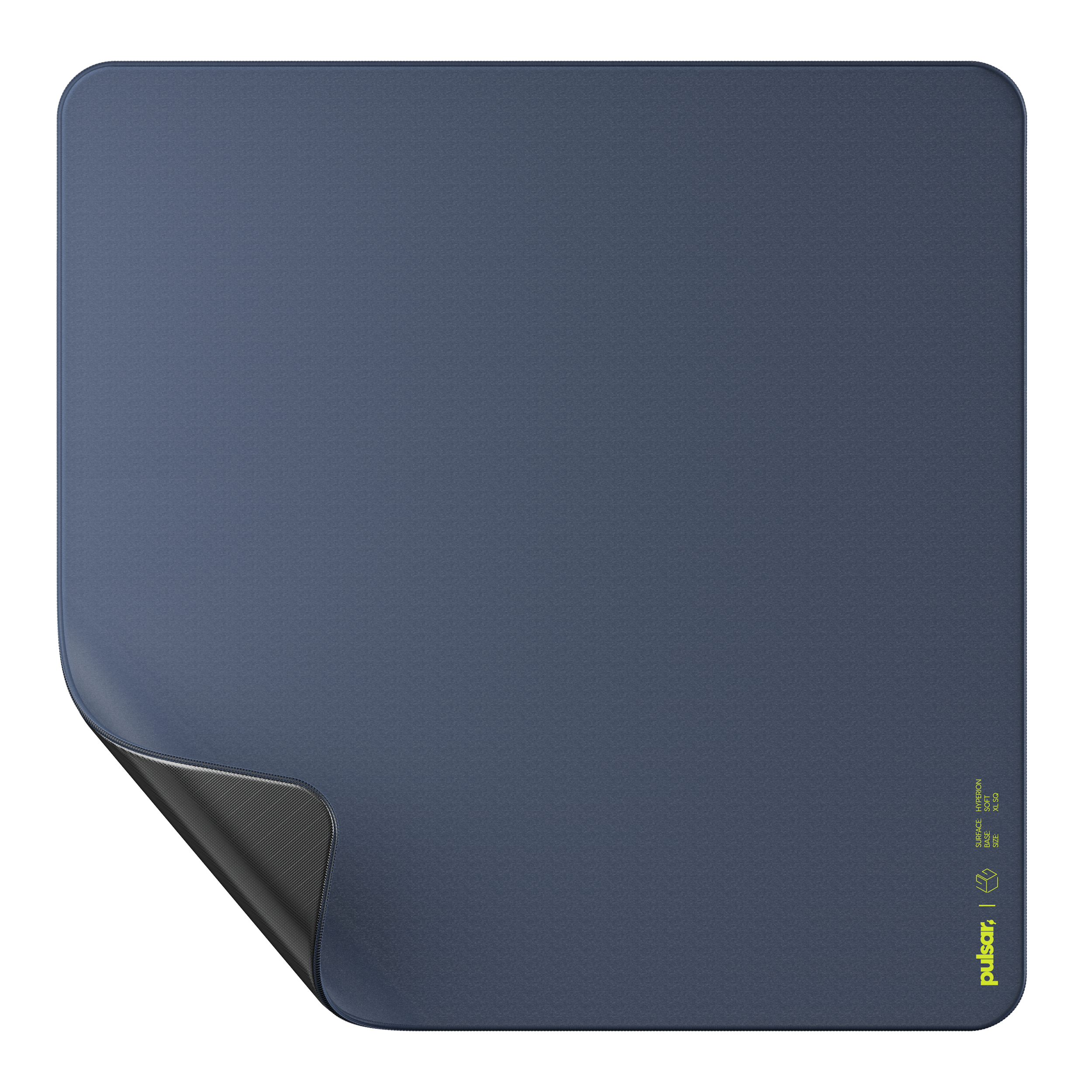 Pulsar x Lgg Hyperion Mauspad - XL Square - Soft - Slate - Mauspads Zubehoer Plhpxlssg