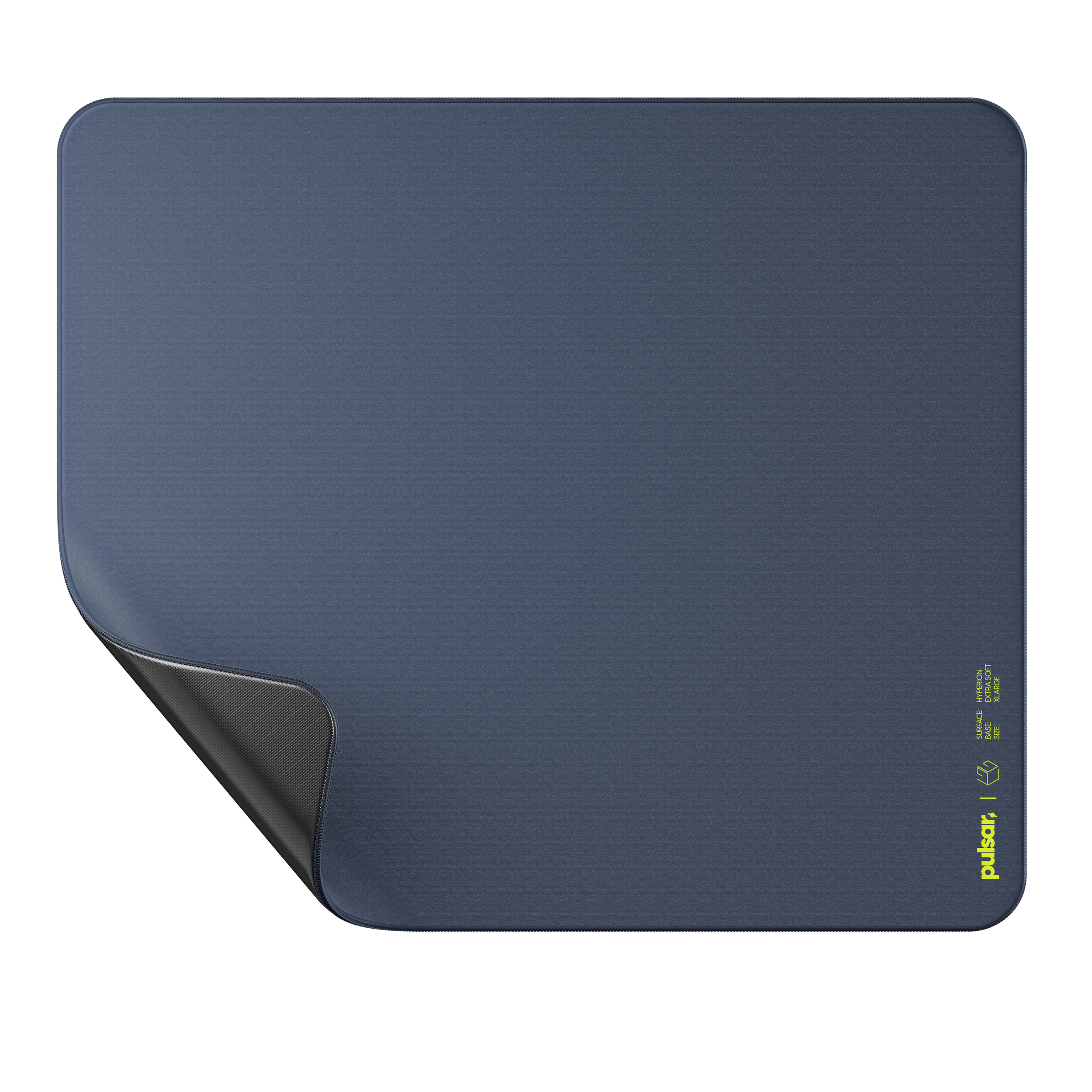 Pulsar x Lgg Hyperion Mauspad - XL - X-soft - Slate - Mauspads Zubehoer Plhpxlxsg