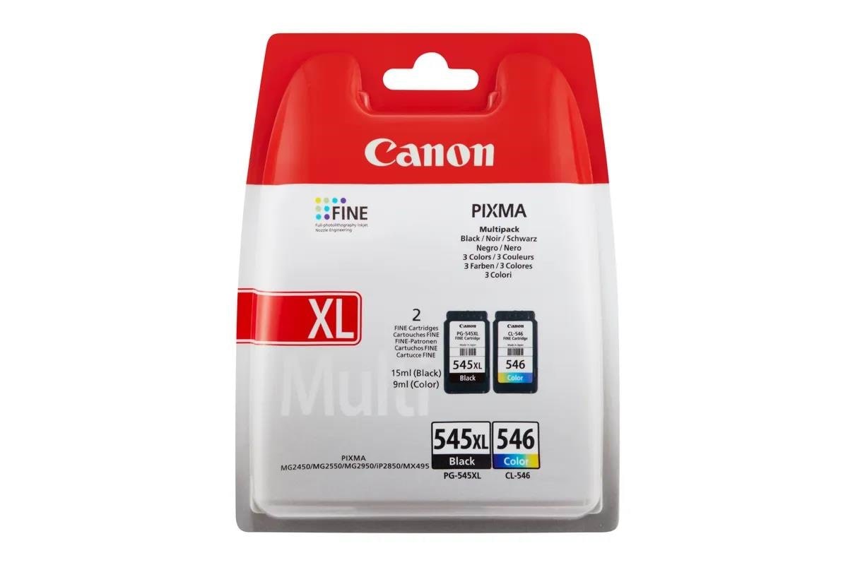 Canon Pg-545xl/cl-546 8286b010 Multipack - Druckerzubehoer Tinte Toner Multicolor