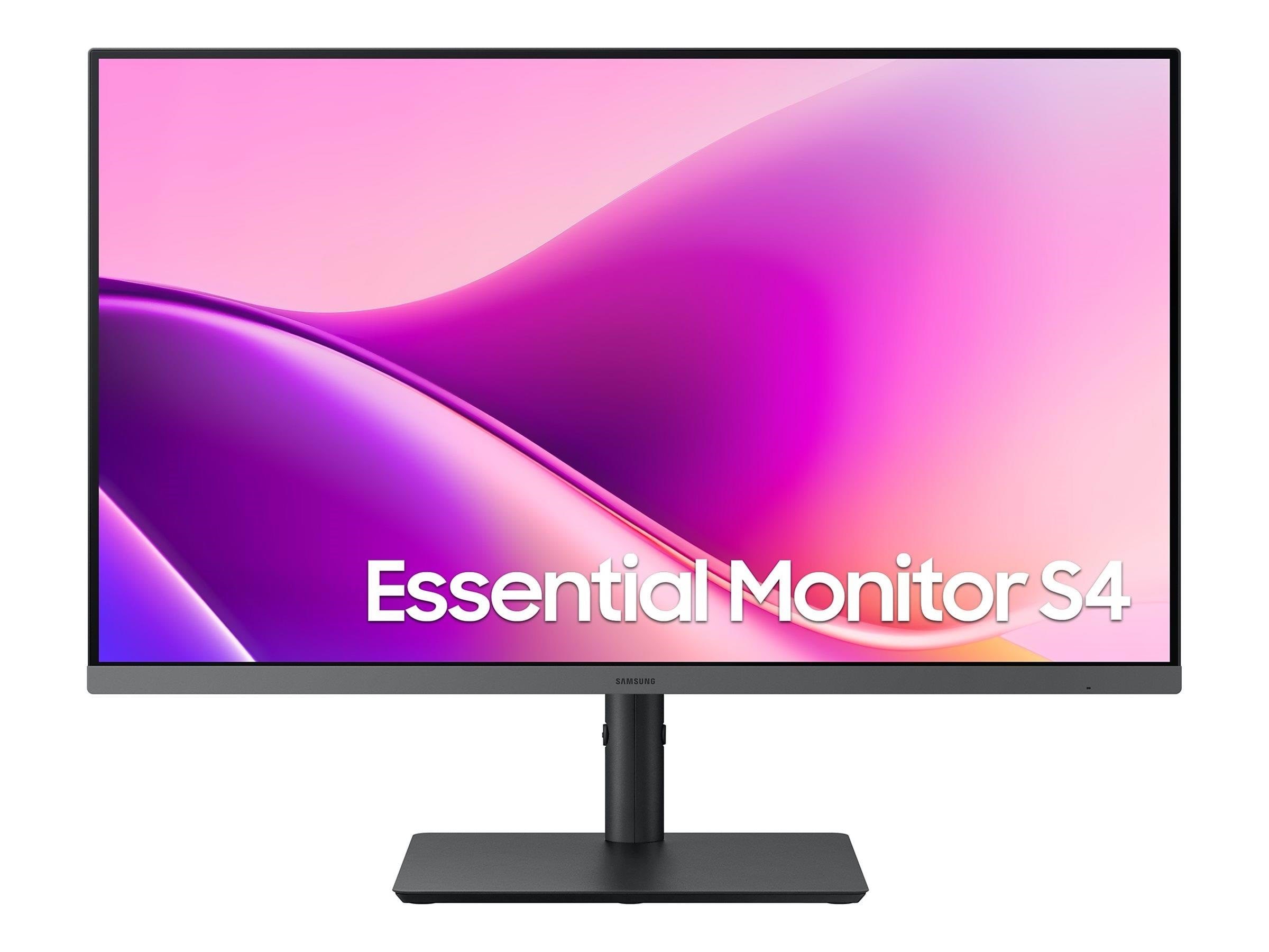 27" Samsung Essential S4 S27f434uau - 1920x1080 (Fhd) - 100hz - Ips - Bildschirm Black Ls27f434uauxxe