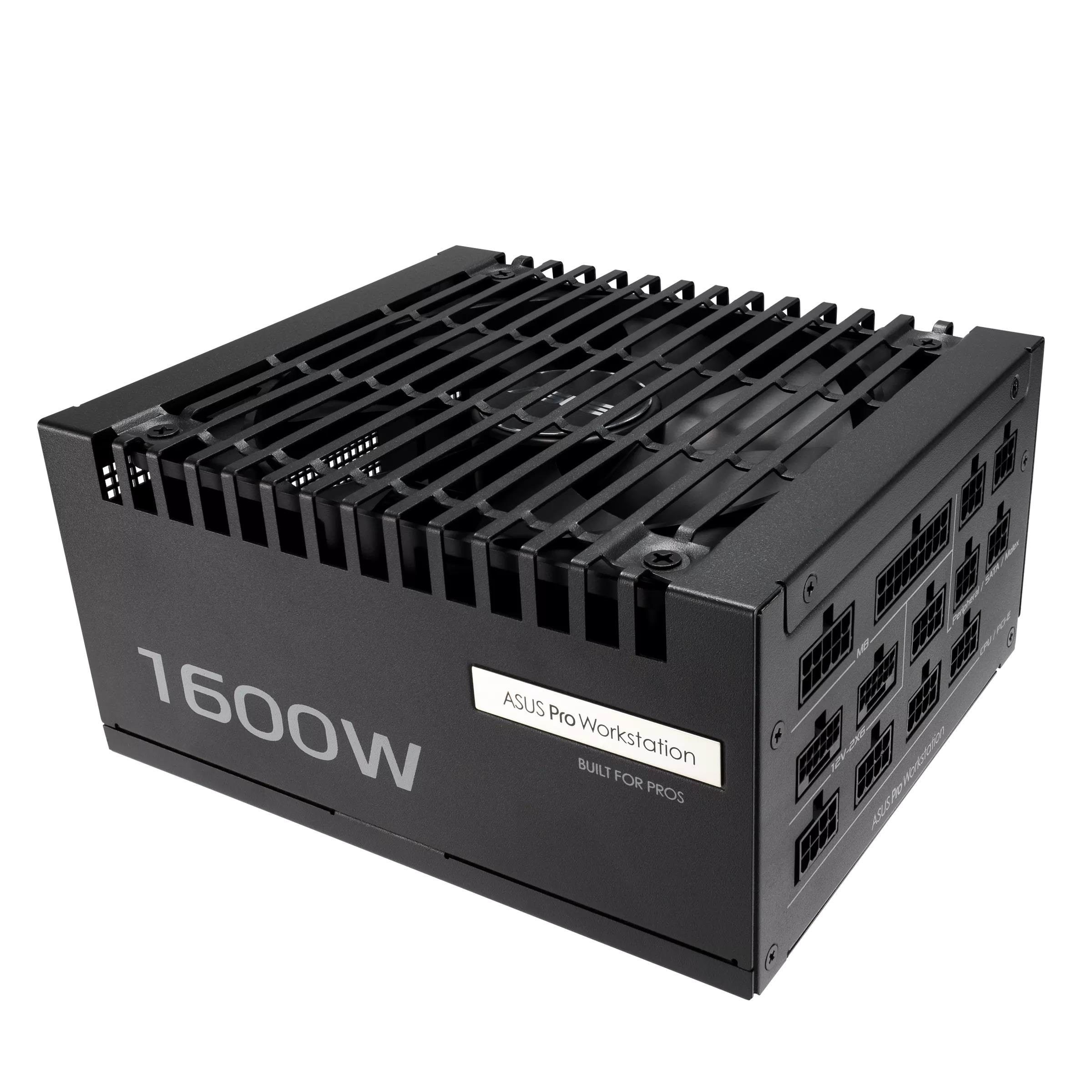 Asus Pro WS 1600 Netzteile - 1600 Watt - Atx 3.1 - 80 Plus Platinium