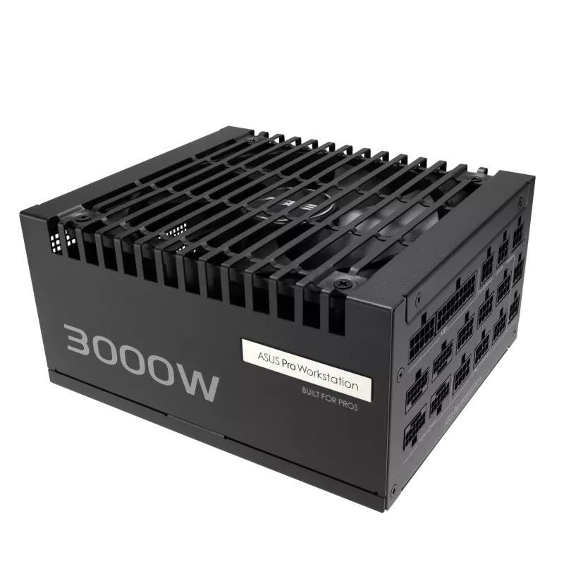 Asus Pro WS 3000 Netzteile - 3000 Watt - Atx 3.1 - 80 Plus Platinium