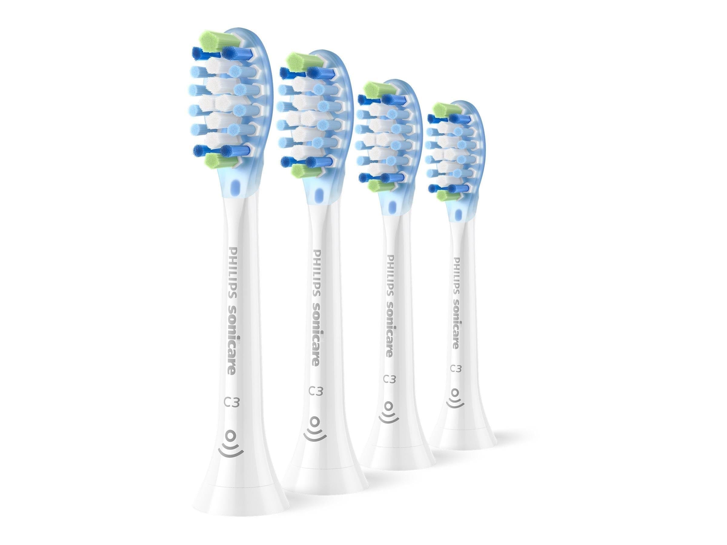 Philips Bürstenköpfe Sonicare C3 Premium Plaque Defence Hx9044 - Replacement Brushhead - White - Elektrische Zahnbuersten
